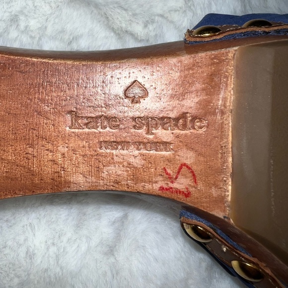 Kate Spade ♠️ Bow and wood sandals - Picture 7 of 9